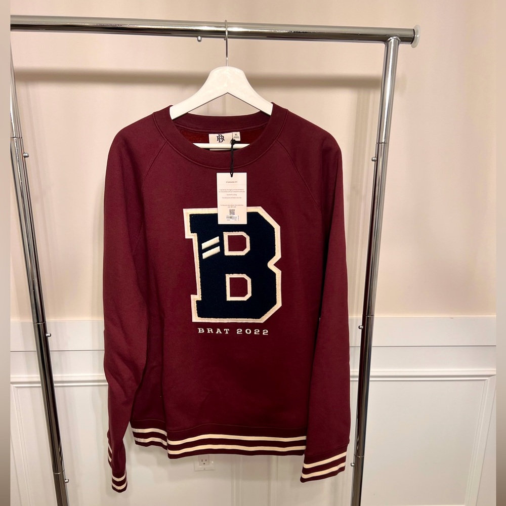 Mens banana republic athletic collaboration sweater (FITS BIG)